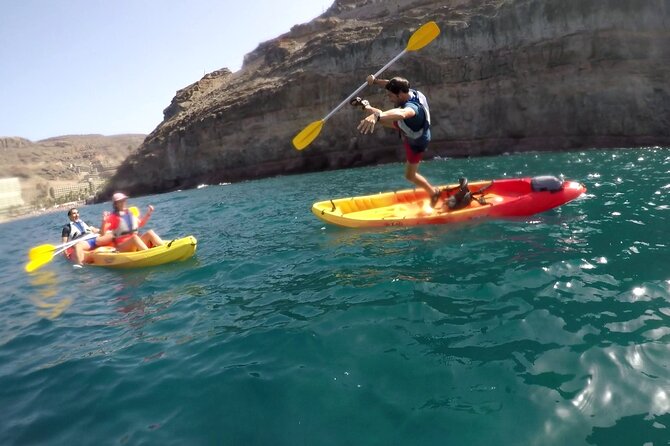 Kayak & Snorkeling Tour in Caves in Mogan - Private kayak-and-snorkel day from Playa de Taurito