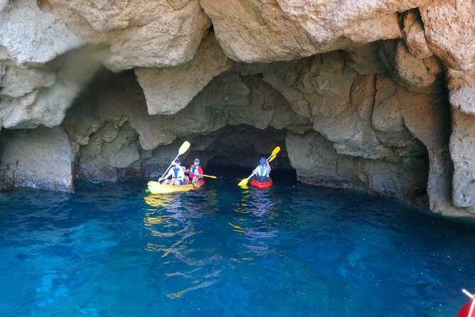 Kayaking Adventure Route with Snorkeling in Mogan Caves - Kayaking to the caves: adrenaline without chaos