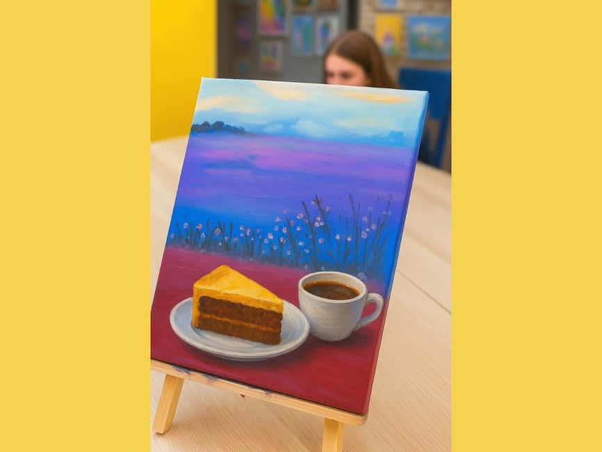 Las Palmas: Art and Brunch Painting Experience - Kids welcome too: the dedicated kids’ area