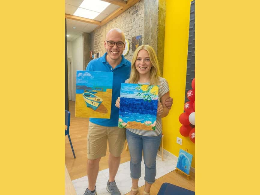 Las Palmas: Art and Brunch Painting Experience - The instructor vibe: step-by-step acrylic without the stress