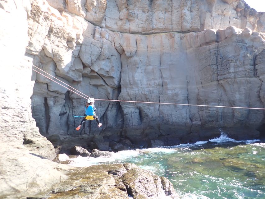 Las Palmas: Coastering, Via Ferrata, Water Jumping & Snorkel - Coastering Along the Mogán Cliffs: What the Route Really Feels Like
