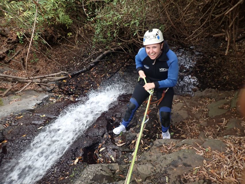 Las Palmas, Gran Canaria: Canyoning Adventure - Watercourse energy: rappel down waterfalls, slide, and wade through pools
