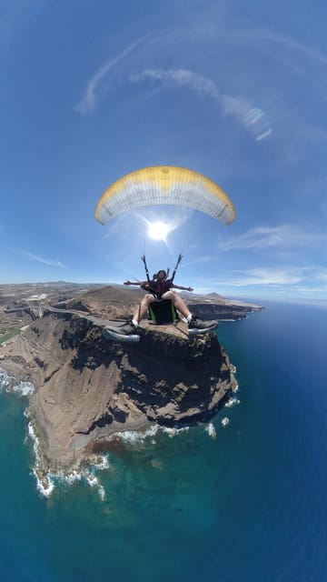 Las Palmas: tandem paragliding flights for everyone - Choosing your pace: eagle-like calm or swallow-like energy