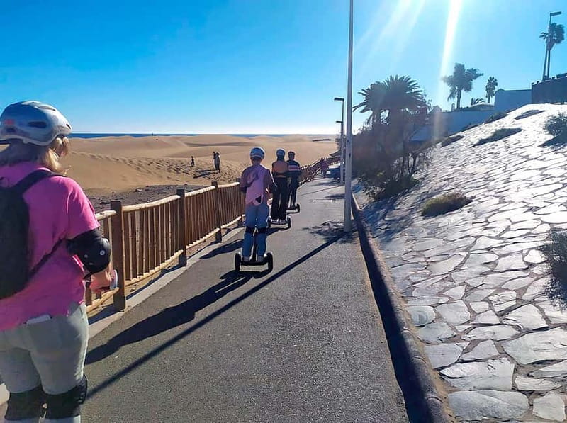 Maspalomas: 1 Hour Segway Sightseeing Tour - Entering Playa del Inglés by Segway