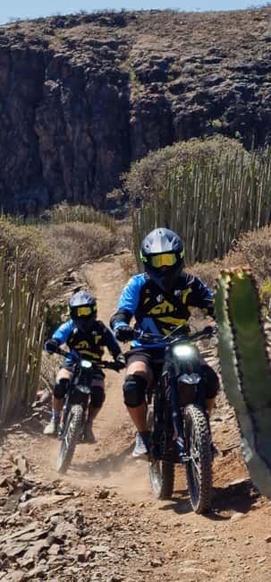 Maspalomas: Guided Offroad Tour on Electric Enduro Motorcycles - Ayagaures and Fataga by Dirt Road: A South Gran Canaria Detour