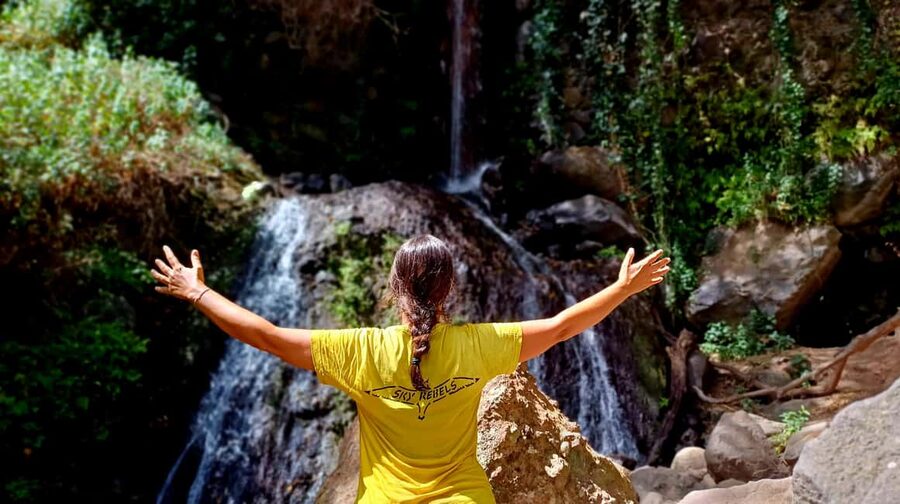 Maspalomas: Hiking in the Waterfalls with Sky Rebels - Barranco de los Cernícalos: the Maspalomas contrast you came for