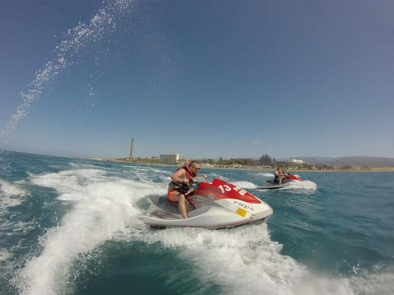 Maspalomas: Jetski Safari 60 Minutes - Free PickUp & DropOff - On the Route: Photo Stops, Coast Riding, and the Dune-Bashing Style Segments