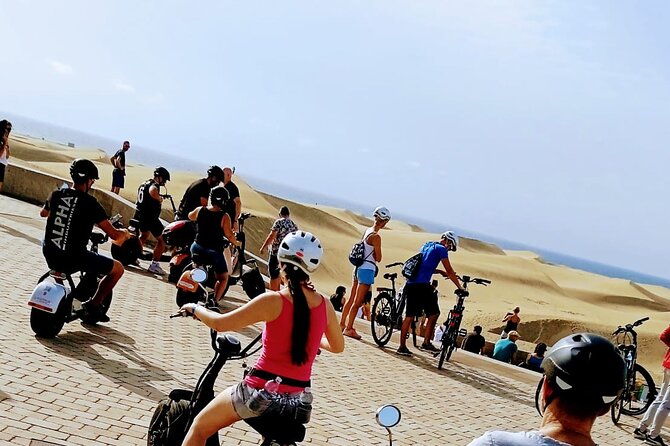 Maspalomas - Meloneras : e-Scooter 2 seat Sunset Guided Tour - How the Maspalomas–Meloneras sunset route makes sense in 2 hours