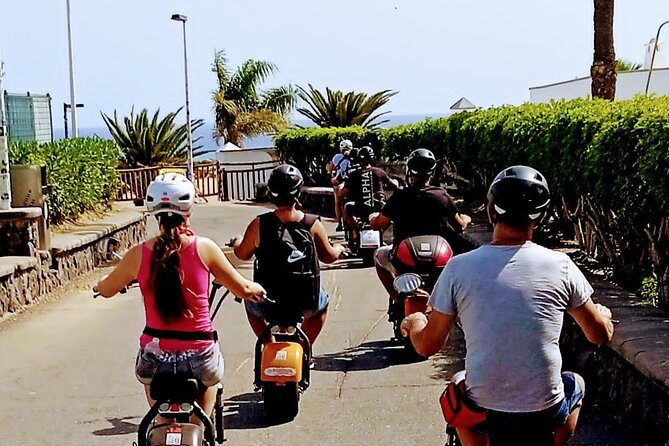 Maspalomas - Meloneras : e-Scooter 2 seat Sunset Guided Tour - Before you go: licenses, age limits, and the closed-shoe must