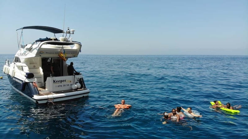 Mogan: Dolphin Watching Boat Trip with Swim Stop - Dolphin search on the KEEPER UNO: what you’re really paying for