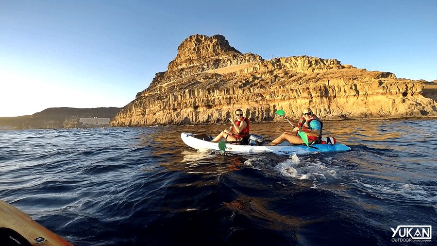 Mogán: Guided Kayak to Caves and Snorkeling Tour - Key highlights at a glance