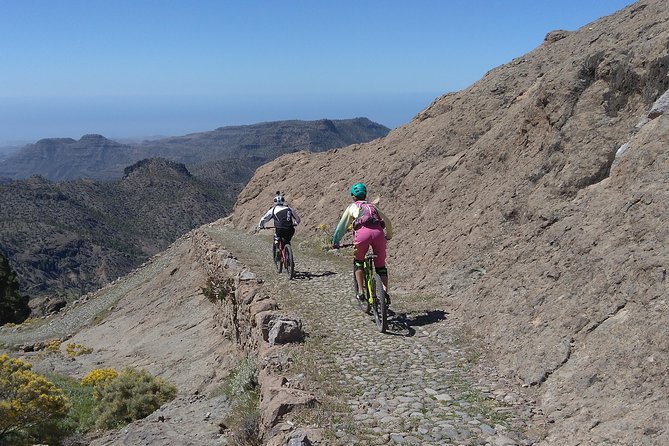 Mountain bike excursions - How the route moves: Nublo, Pilancones, then Guayadeque