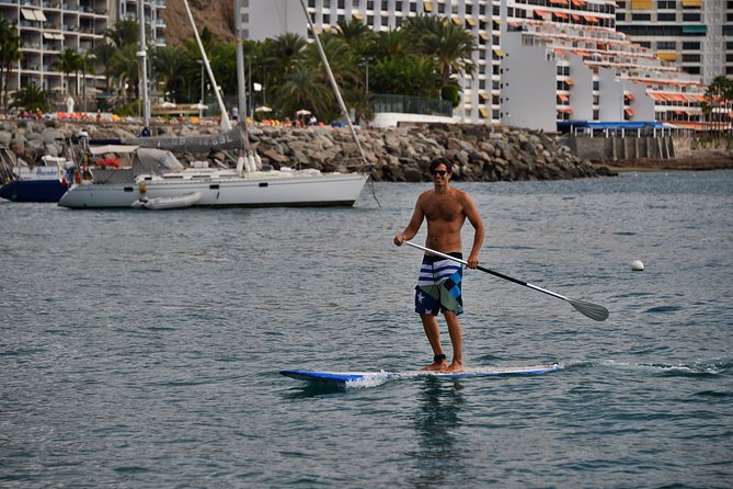 Paddle Surf SUP at Anfi Beach - Where to meet at C. Anfi del Mar, 2