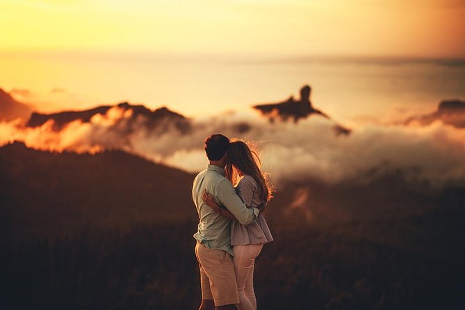 Photoshooting at Roque Nublo, Tejeda - Meeting point at the Parador of Cruz de Tejeda