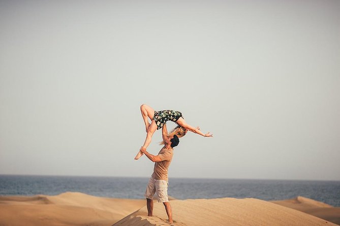 Photoshooting in the Maspalomas Dunes - The walk-and-shoot flow in 1 hour 15 minutes