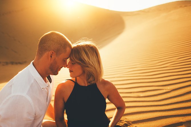 Photoshooting in the Maspalomas Dunes - Weather, sand, and comfort: the small things that make photos better