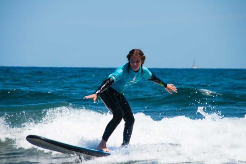 Playa del Inglés surf lessons - The Meloneras Class Block: From Board Handling to Standing Up