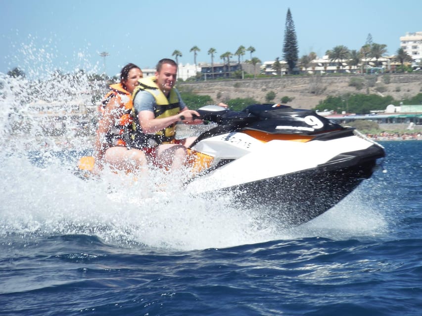 Playa Ingles:Rent e-Scooter 3 hour+Option Combo Rent Jet Ski - Money Matters: $59 for 3 Hours, then factor in deposits and extras