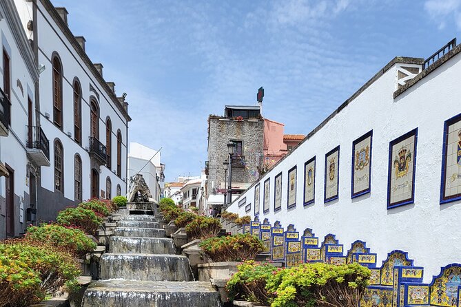 Private Tour from the Port of Las Palmas to Teror Firgas Arucas - Firgas Paseo de Gran Canaria: the 30-meter waterfall walk