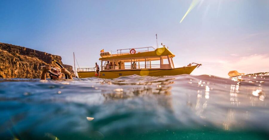 Puerto de Mogan: Boat and Snorkeling Trip - Getting to El Perchel: the turn that leads to the real water time