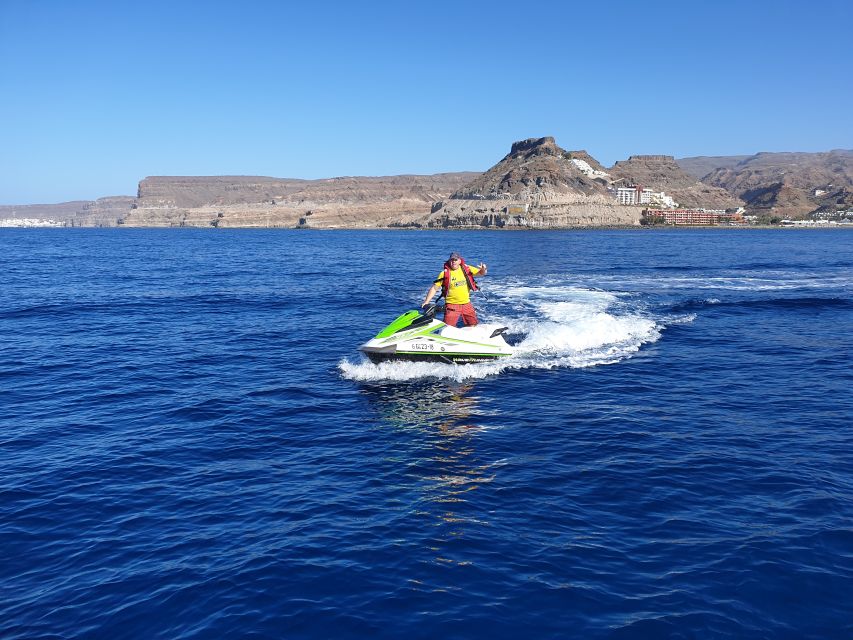 Puerto Rico de Gran Canaria: Jetski Tour - Entering Puerto Base: where this jetski starts