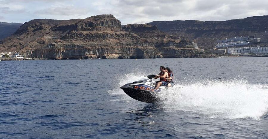 Puerto Rico de Gran Canaria: Jetski Tour - Your ride timeline: from briefing to coast-hugging runs