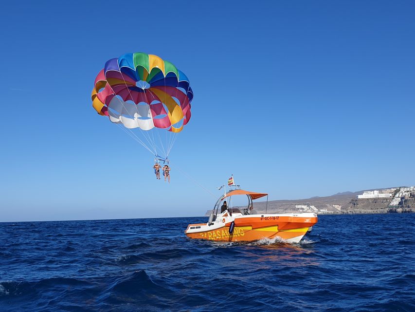 Puerto Rico de Gran Canaria : Parasailing - Weather and Scheduling: What Can Change on Sea Days