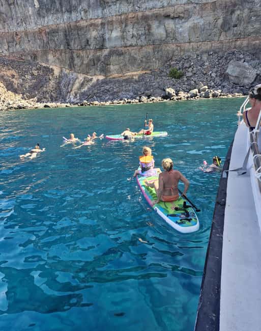 Puerto Rico, Gran Canaria: boat trip, drinks, food, paddle surfing, snorkeling - Price and Value: Why $56 Makes Sense Here