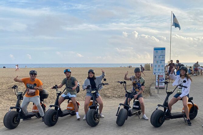 Rent e-Scooter 2 seater from 1 untill 4 Hour : Explore Maspalomas - What the Route Teaches You: The South Coast in One Logical Loop
