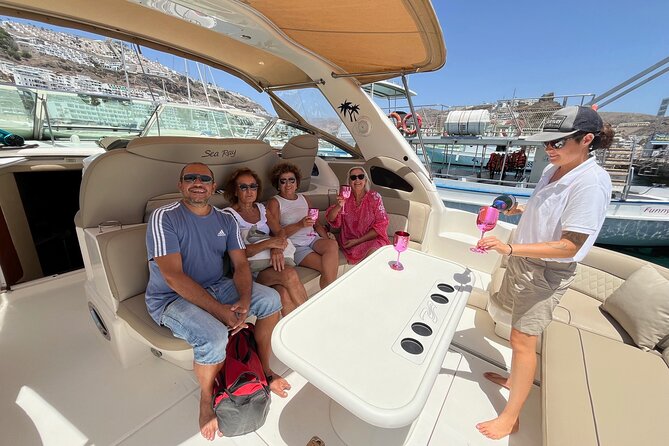 Shared Yacht Tour with Drinks Lunch and Snorkeling - Stop 1: Puerto Rico de Gran Canaria Departure and Veneguera Pass-By