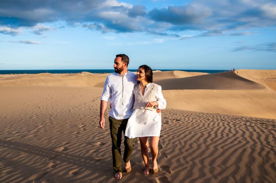 Sunset Photography at Dunas Beach Maspalomas - Where Dunas Maspalomas sunset turns “pretty” into “wow”