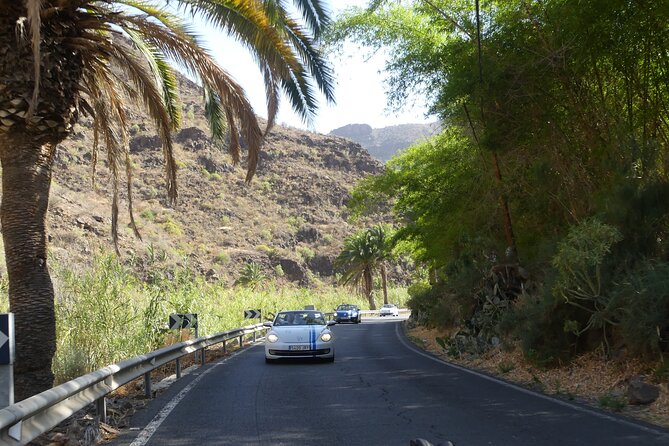 Sunset Tour in Beetle Convertible West Coast - El Tablero: the long drive segment in the convertible Volkswagen Beetle