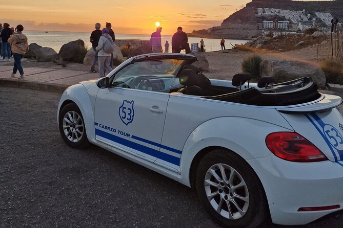 Sunset Tour in Beetle Convertible West Coast - Stop 1: Presa de Las Ninas picnic break and a reservoir detour