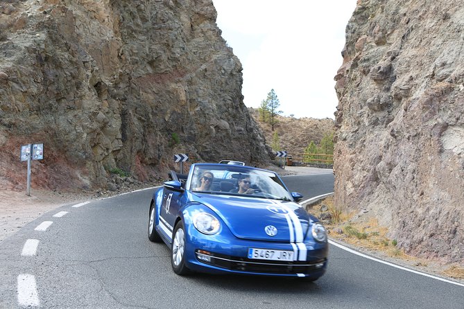 Vw Beetle Convertible Island tour Discover the island on a different way - Stop 2: Mirador El Guriete for the Big Mountain Outlook